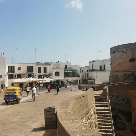 House With A Breathtaking View Of The Castle Of Ferienhaus Otranto
